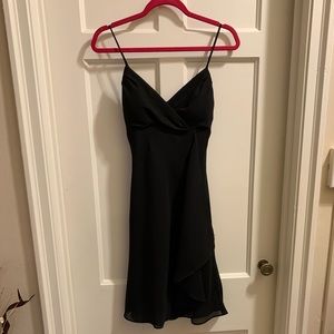 Black cocktail dress